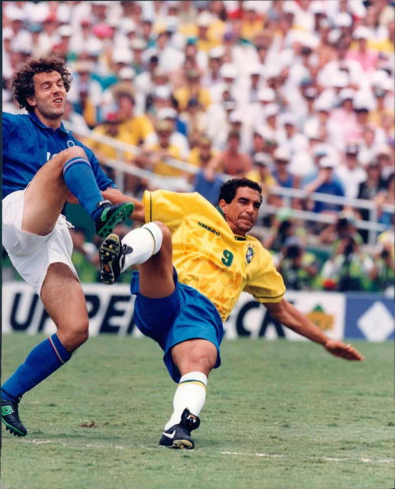 Brazil won a Penalty - Vintage Photograph