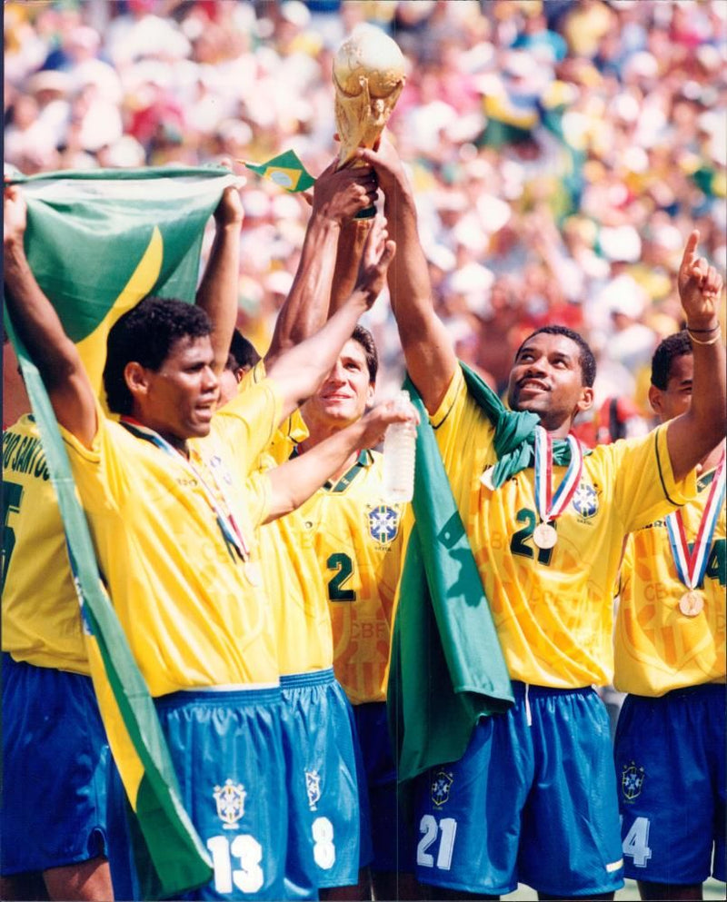 Brazil won a penalty - Vintage Photograph