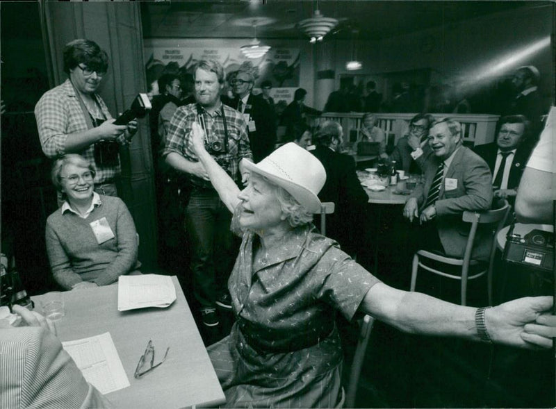 Nancy Eriksson Politician (s) - Vintage Photograph
