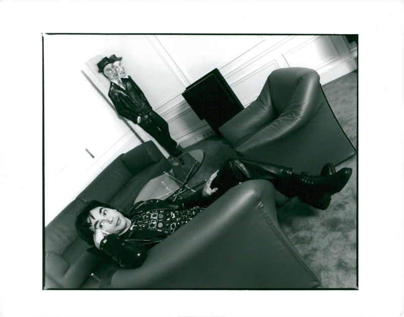 Jean-Michel Jarre, musician - Vintage Photograph