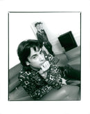 Jean-Michel Jarre, musician - Vintage Photograph