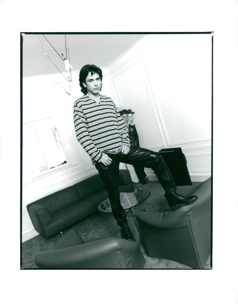 Jean-Michel Jarre, musician - Vintage Photograph