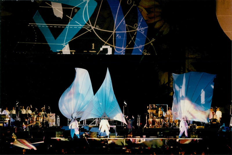 Jean-Michel Jarre, musician - Vintage Photograph