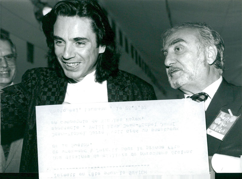 Jean-Michel Jarre, musician - Vintage Photograph