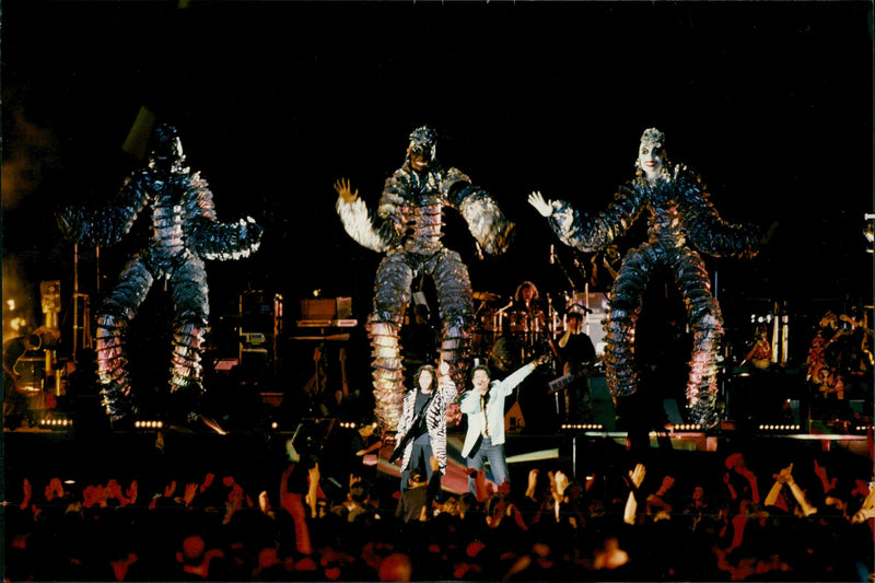 Jean-Michel Jarre, musician - Vintage Photograph