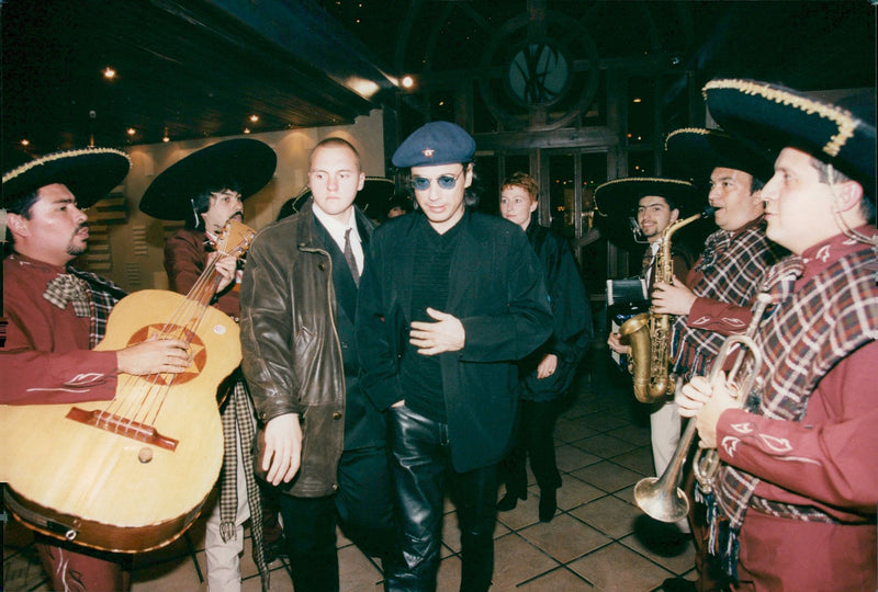 Jean-Michel Jarre, musician - Vintage Photograph