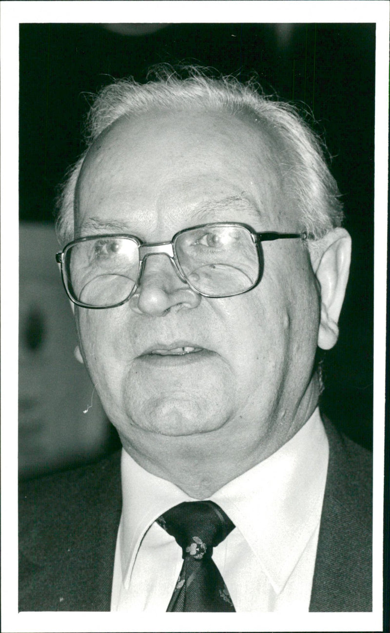 Politician Ted Leadbitter MP Heartpool - Vintage Photograph
