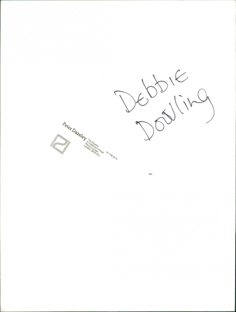 Debbie Dowling - Vintage Photograph