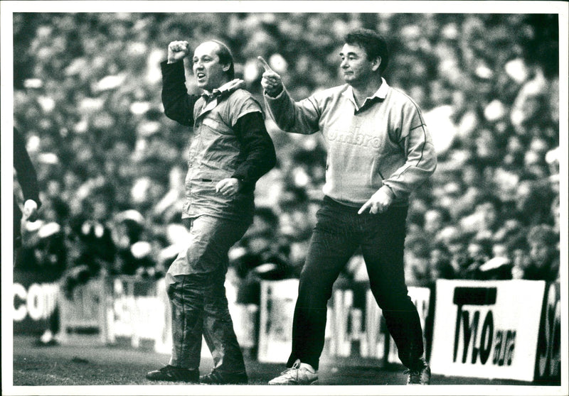 Brian Clough Football player. - Vintage Photograph