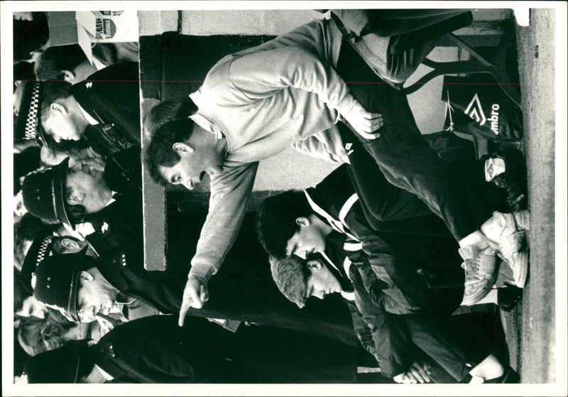Brian Clough Football player. - Vintage Photograph