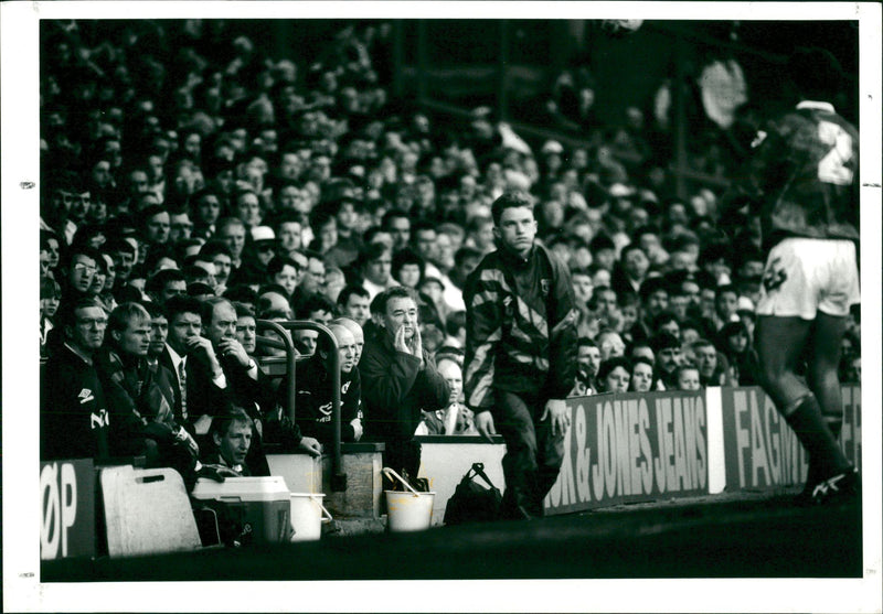 Brian Clough Football player. - Vintage Photograph