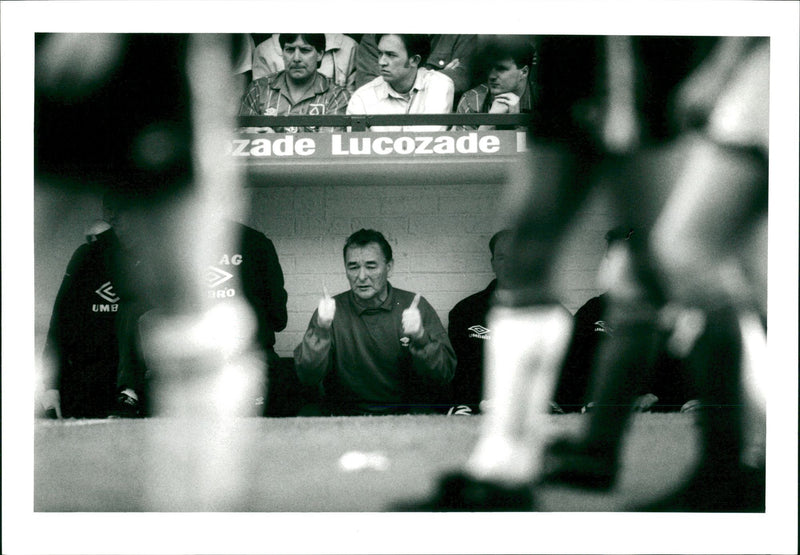 Brian Clough Football player. - Vintage Photograph