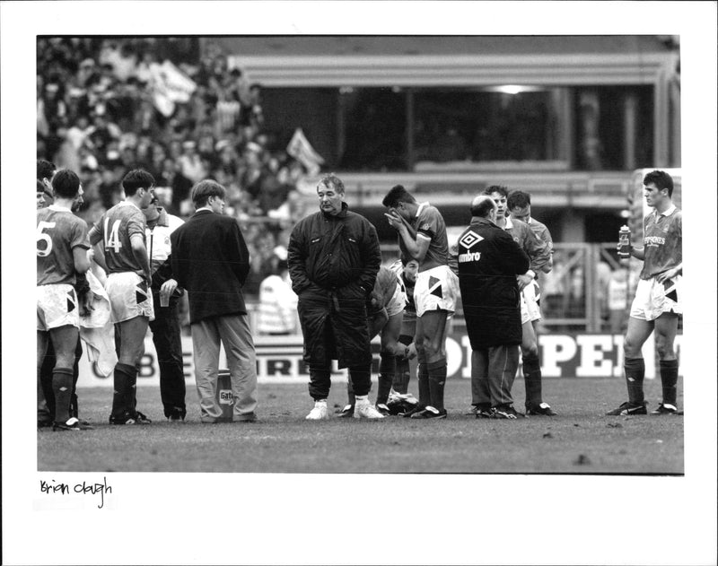 Brian Clough Football player. - Vintage Photograph