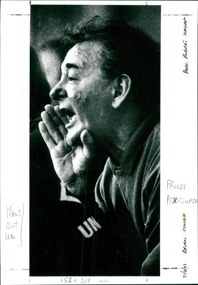 Brian Clough Football player. - Vintage Photograph