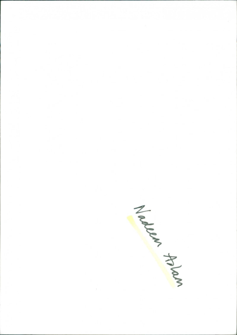 Nadeem Aslam, writer - Vintage Photograph