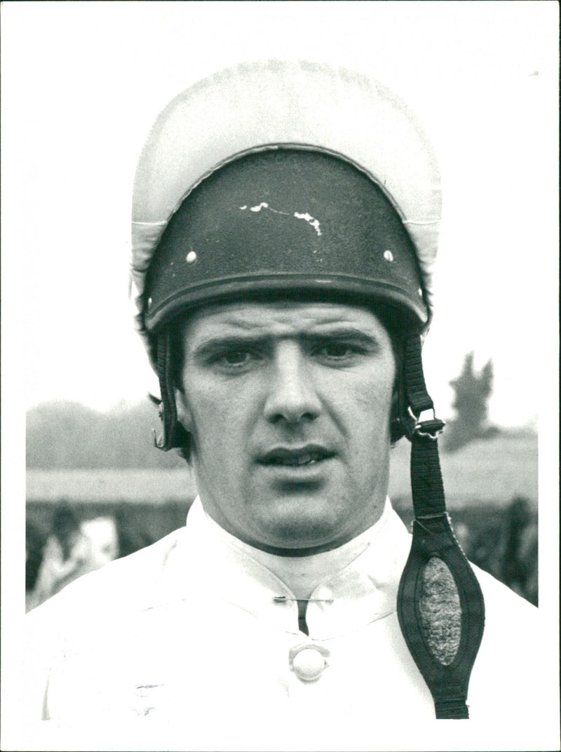 Niall Madden Irish jockey. - Vintage Photograph