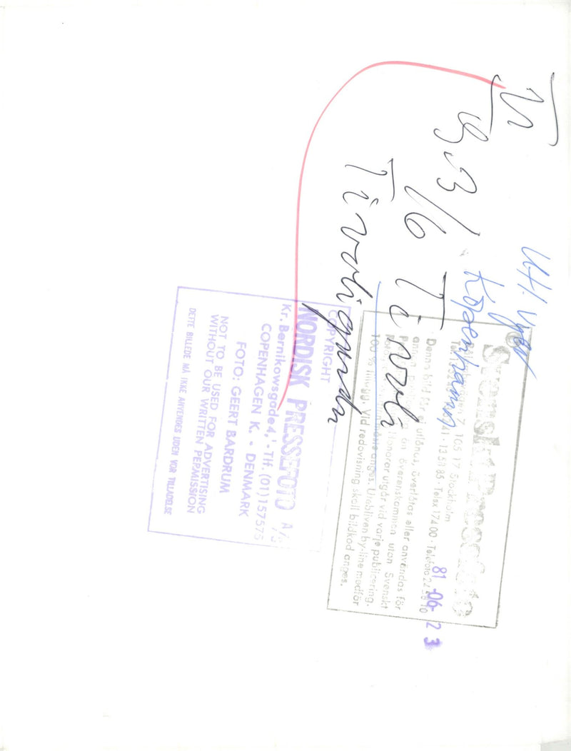 Copenhagen: Tivoli Music Year - Vintage Photograph