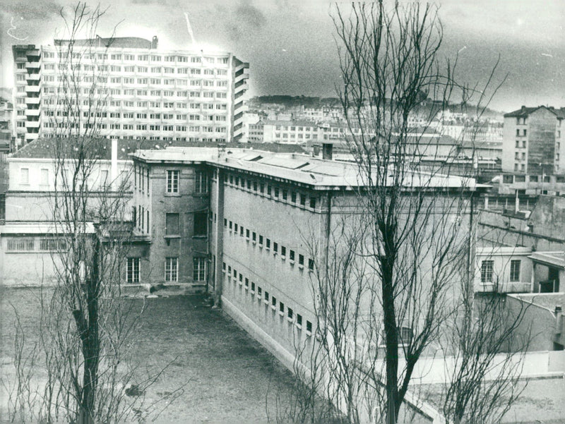 France: Case law / Murder. Montluc prison - Vintage Photograph