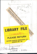 Conversation environment:mulbarton middle school pupils identifying species in lower wood nature. - Vintage Photograph