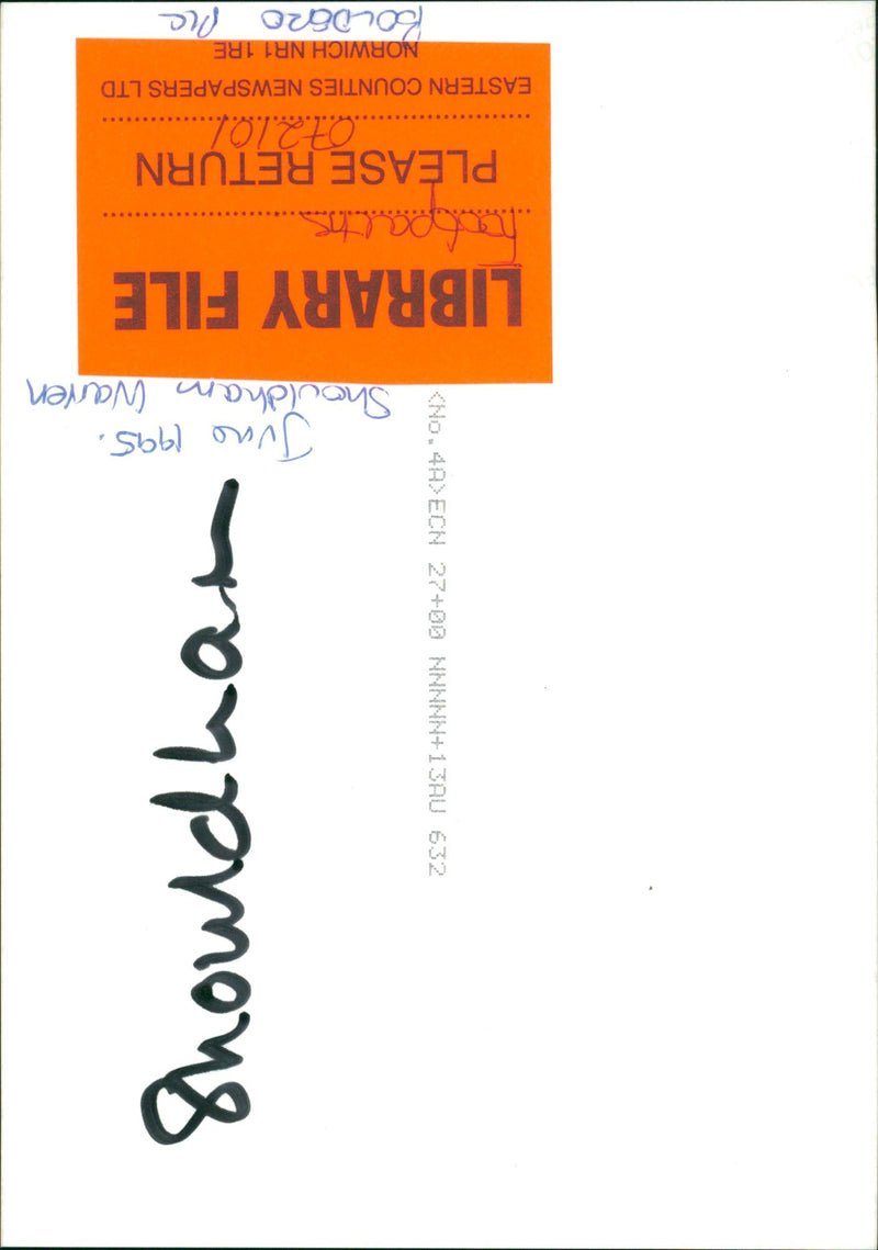 View of the nature. - Vintage Photograph