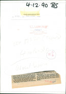 1990 ROLE GERMAN CONCERT MUSIC PRESIDENT - Vintage Photograph