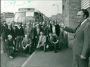 1973 CONCERT VISIT SINGERS - Vintage Photograph