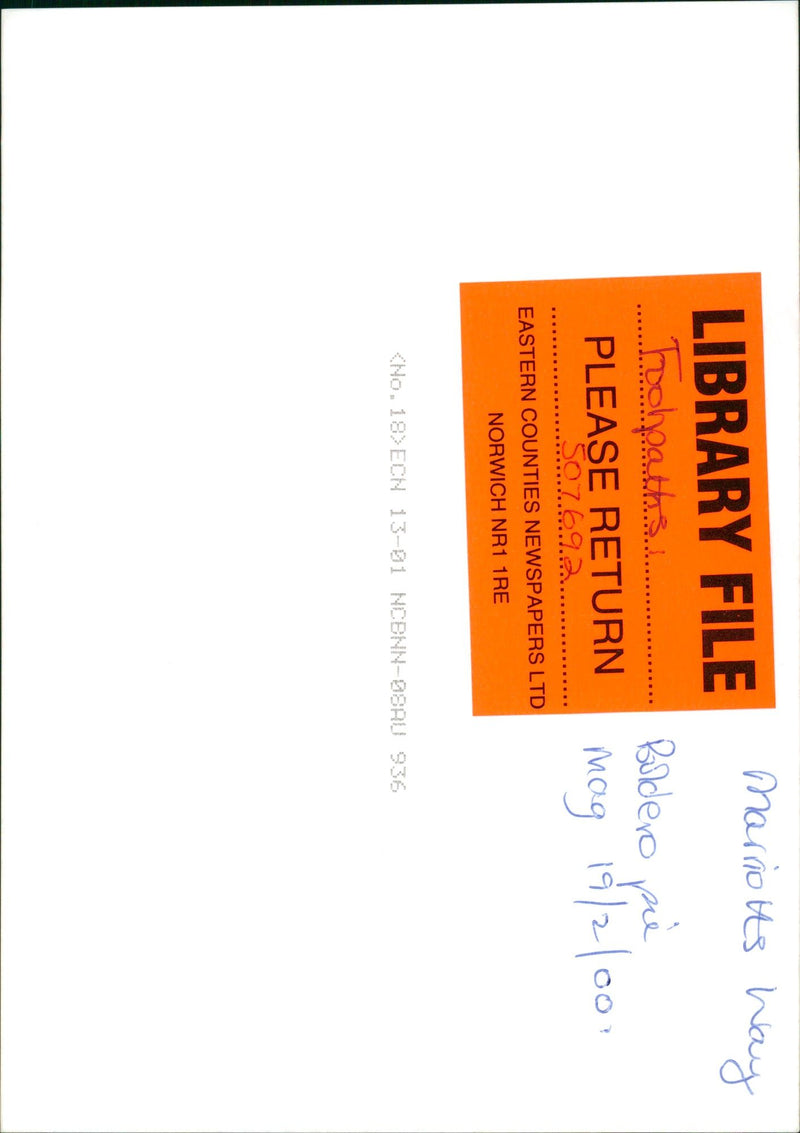 View of the nature. - Vintage Photograph