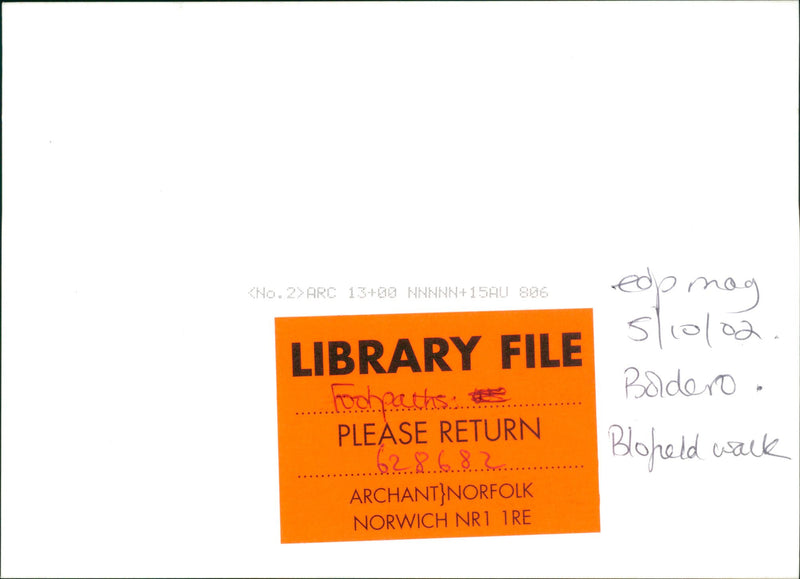 View of the nature. - Vintage Photograph