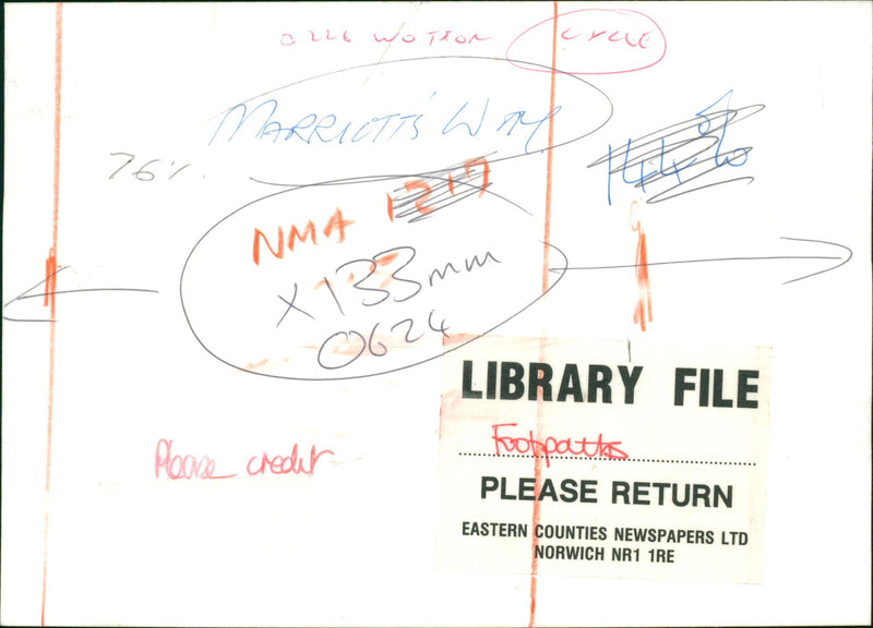 View of the nature. - Vintage Photograph