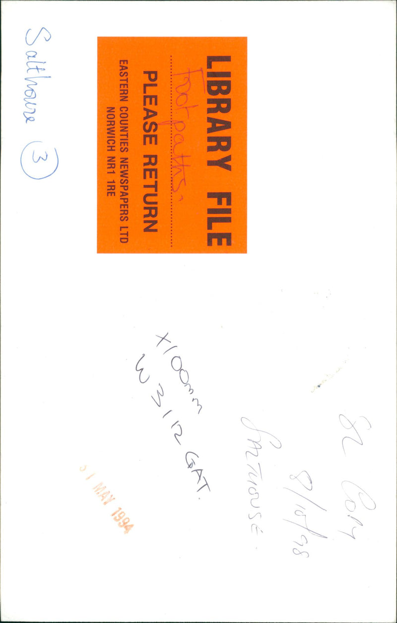 View of the nature. - Vintage Photograph