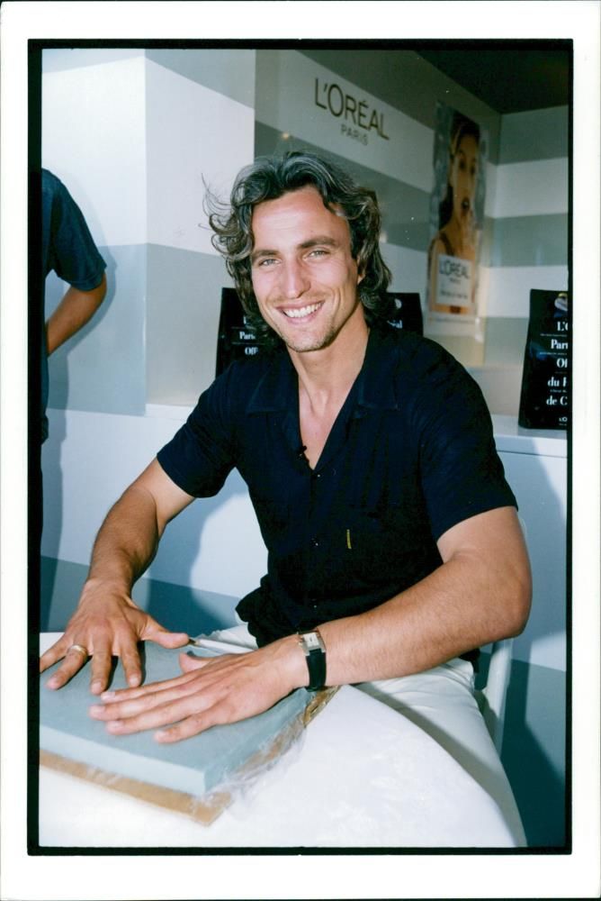 David Ginola, football - Vintage Photograph