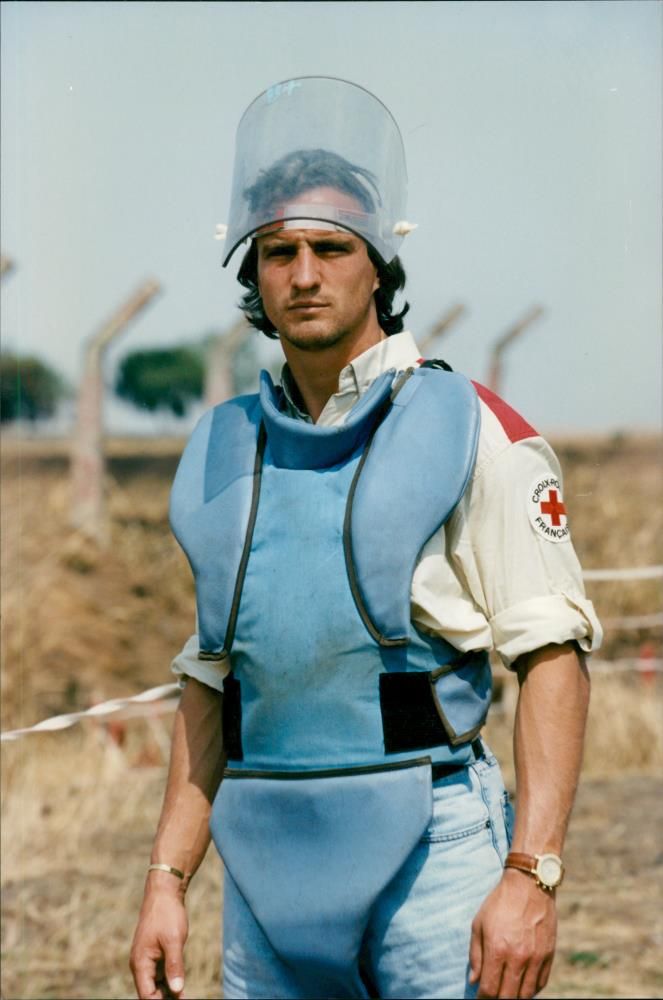 David Ginola, football - Vintage Photograph