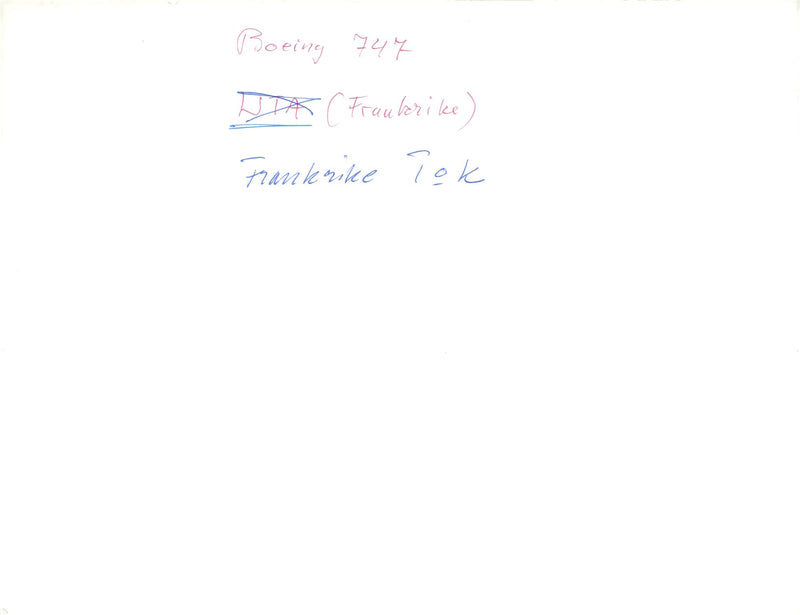 France, Traffic & Communication Flight - Vintage Photograph