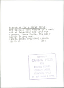 Sebastian Coe along with his fiancé Irene Epple - Vintage Photograph