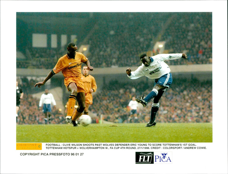Clive Wilson football player Tottenham - Vintage Photograph