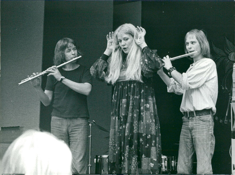 Lasse Dahlberg musician - Vintage Photograph