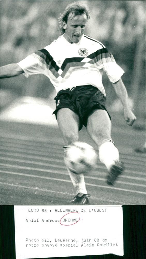 Andreas Brehme - Vintage Photograph