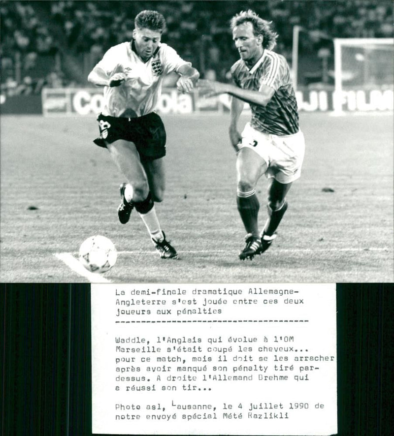 Andreas Brehme - Vintage Photograph