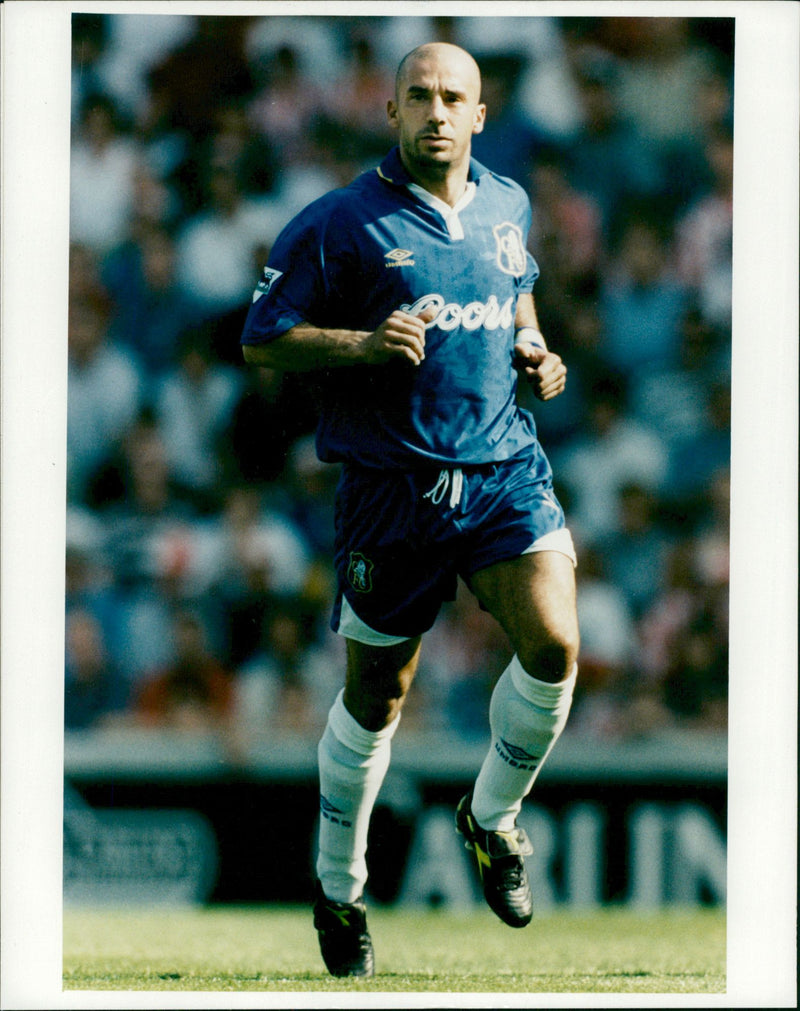 Gianluca Vialli, football player - Vintage Photograph