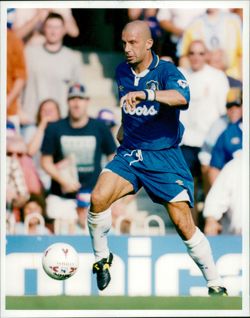 Gianluca Vialli, football player - Vintage Photograph