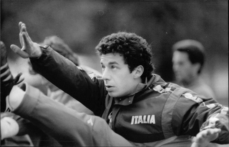 Gianluca Vialli, football player - Vintage Photograph