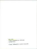 Bill Dix, Politician - Vintage Photograph