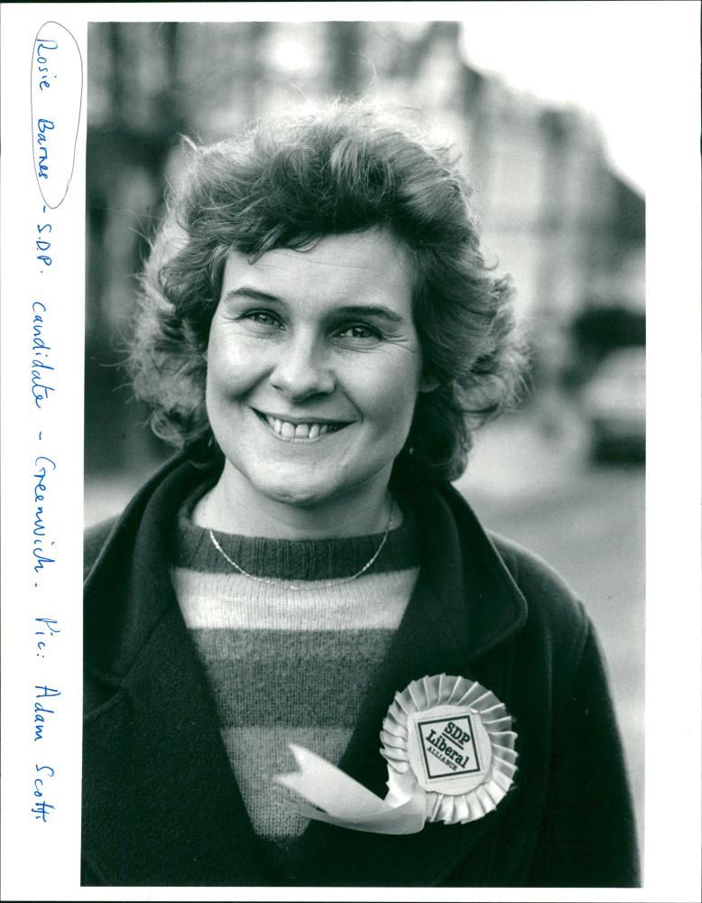 Rosie Barnes Politician. - Vintage Photograph