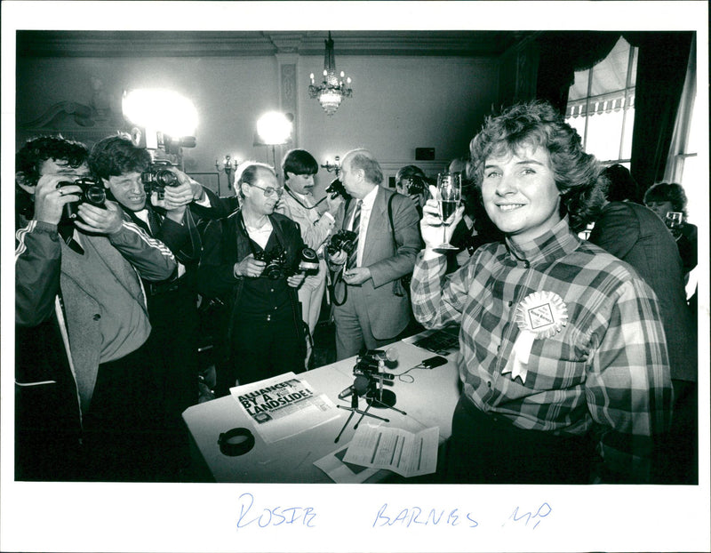 Rosie Barnes Politician. - Vintage Photograph