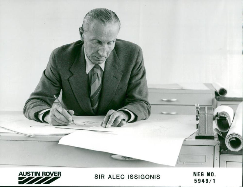 Alec Issigonis - Vintage Photograph