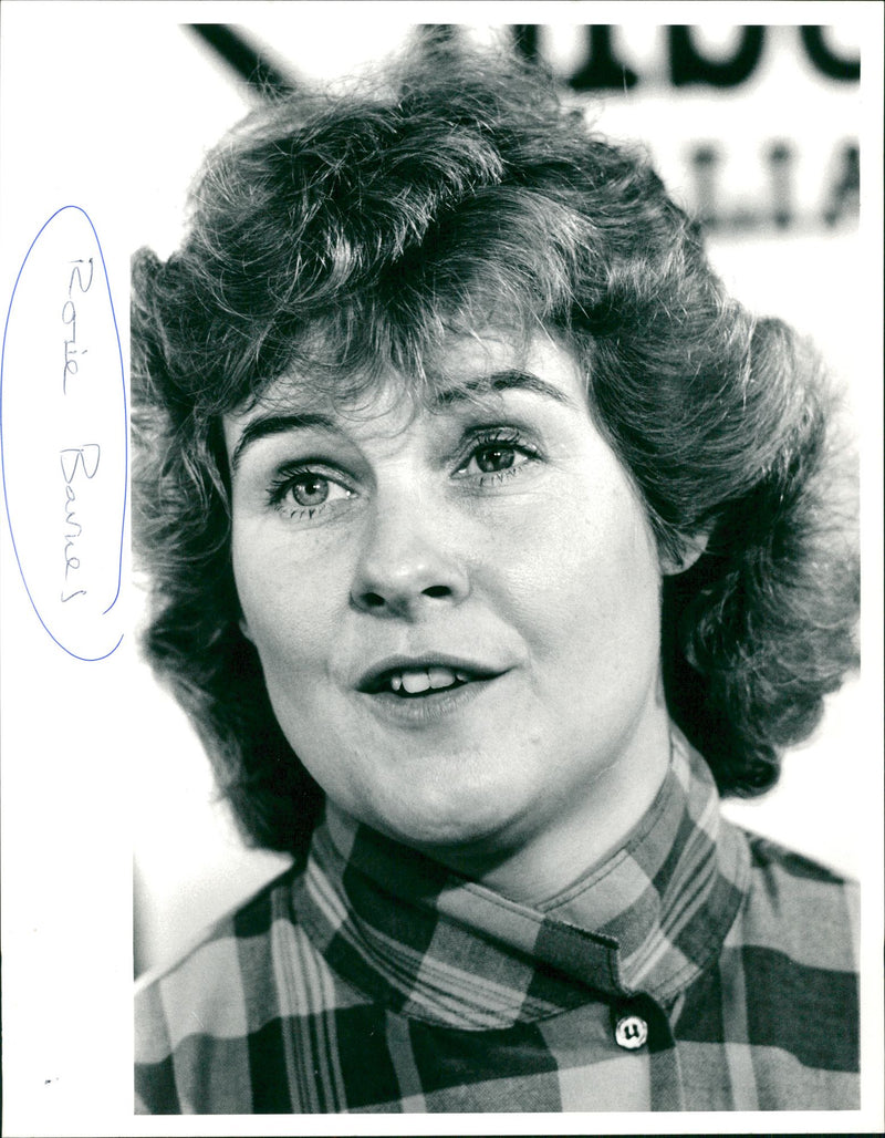 Rosie Barnes, Politician. - Vintage Photograph