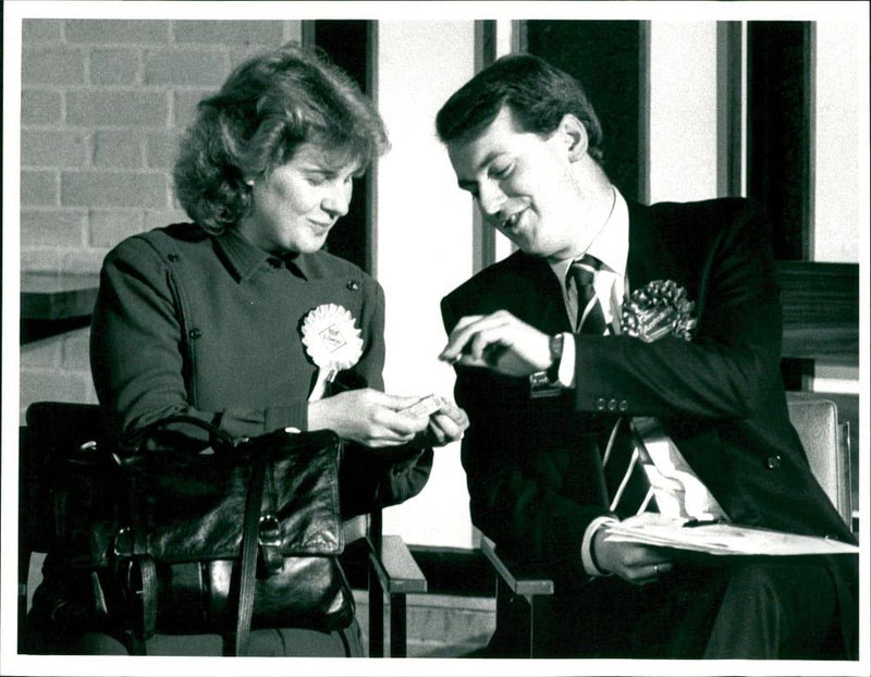 Rosie Barnes Politician. - Vintage Photograph