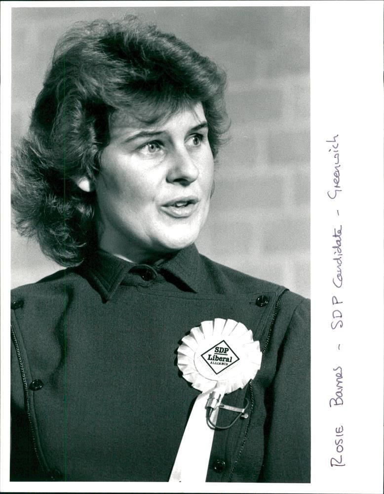 Rosie Barnes Politician. - Vintage Photograph