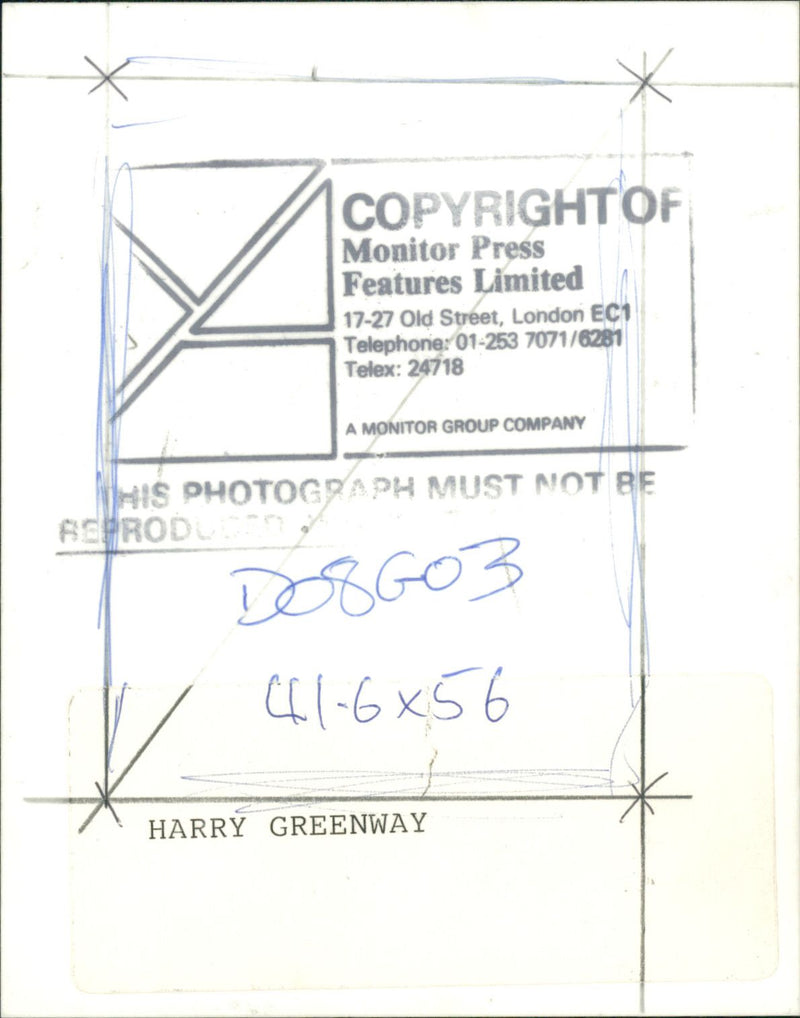 Harry Greenway - Vintage Photograph
