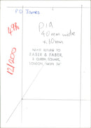 Writer P.D James - Vintage Photograph